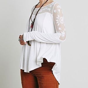 Free People pretty pretty tee- M